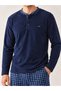 Men's 6410-09 Microsoft Winter Pajama Set with Pockets - 2