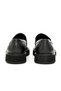 Genuine Floter Leather-Buckled Black Men's Loafers - E4842 - 4