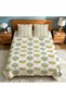 Premium Quality Flannel Bedding 3Pcs, Boho Style Decorative Bed Set - 3