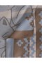 Orchid Single-Size Cotton Jacquard Blanket - Blue - 6