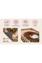 ETA New Year's-Themed Patterned Woven Woven-Back Rug eta4465 - 5