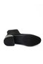 553 Black Suede Women's Heeled Boots - 5