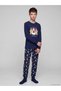 New Year's Themed Boys' Pajama Set (W6)