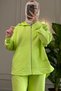 9290 - Stylish and Comfortable 2-Yarn Hooded Casual Women's Set - 4