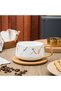 Marble Coffee Mug - 300 ml - White - 5