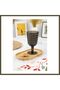 Allegra Charcoal Grey Glass Cup - 450 ml Single Acrylic Material - Not Glass, Shatterproof BX