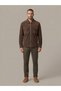 Regular-Fit Suede Overshirt - 2