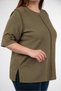 Women's Plus Size Knitwear Blouse - 4