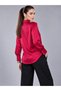 ALFATEKS Women's Satin Shirt, Long-Sleeved, Drapey, Relaxed Fit, Classic Collar, Button-Down - 4