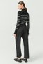 Women's Belt Detail Pants - 3