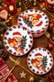 MERRY BEAR LÜX 6 PARÇA TATLI SETİ (16 CM )