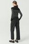 Women's Belt Detail Pants - 2