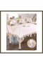 Kartanesi Gardenia Linen Dinnerware Set, 12-Person Table Set, 26-Piece, 160 × 220 cm, Runn BX
