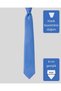 Classic Blue-Patterned Tie – 8 cm wide - 4