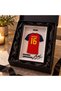 Rodri Spain No. 16 Collectible Jersey Frame, 23 x 15 cm, Premium Football Decor for Desk & Shelf - 4