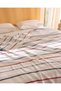 Selune Double-Size Cotton Bedspread - Red/Blue - 4