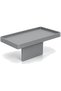 Sofa Tray Organizer with Anti-Tip Fin, Couch Cushion Table for Drinks, Remote and Phone