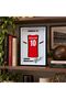 Dennis Bergkamp Arsenal No. 10 Collectible Jersey Frame, 23 x 15 cm - 3