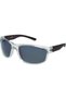 8019 Men's Polarized High Wrap Rectangular Sunglasses, 63 mm