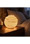 Coral Table Lamp, USB Bedside Night Light with Warm Ambient Glow, Living Room & Shelf, Ivory - 4