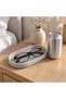 Eyeglasses Tray, Oval Sunglasses and Glasses Holder Dish with Textured Non-Slip Base, Marble - 2