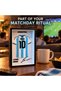 Lionel Messi Argentina No. 10 Collectible Jersey Frame, 23 x 15 cm, Black Frame - 5