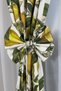 Kitchen Curtain, Closely Pleated, 1/3 Lemon Pattern, Fringed, Rustic, Short Drapery Curtain - 2