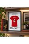Virgil van Dijk Liverpool No. 4 Collectible Jersey Frame, 23 x 15 cm