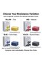 Professional Resistance Band Dispenser Box, 30 Individually Wrapped Natural Rubber Latex Exercise Bands, Color-Coded Resistance for Strength Training, Stretching and Physical Therapy - 5