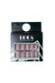 Loca press on nails deep red natural shape (11) - 4