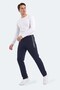 Karla Navy Blue Men's Sweatpants - 2