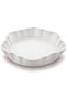 Wave Scalloped Valet Tray, Minimalist Catch-All Tray for Keys, Jewelry, Entryway, White