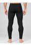 Men's Black Thermal Leggings with THERMOWARM Technology, Thermally Insulated, Brushed Inside, Stretchy, Opaque Winter Leggings, Sizes M–XXL - 4