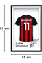 Zlatan Ibrahimovic No. 11 Collectible Jersey Frame, 23 x 15 cm - 6