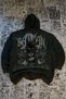 Black Batman Back-Printed Cartoon Unisex Cardigan