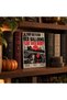 Horror Newspaper Wall Art, Evil Clown, 3D Printed Retro Front Page Plaque for Horror Fan Room - 4