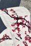 White Sakura Hooded Harajuku Y2K Long-Sleeve Cropped Top - 3