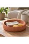 Ribbed Catch-All Bowl 17.6 cm, Round Japandi Decorative Dish for Keys, Modern Valet Tray, Terracotta - 4