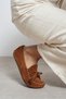 Siena Taba Suede Leather with Tassel Detail, Flat Sole Women's Loafers