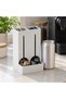 Coffee Capsule Holder with 2 Compartments, Fits Standard Original-Line Coffee Capsules, Marble - 2