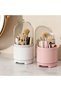 Makeup Brush Storage Container, 360° Rotating Brush Holder - 2