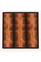 Coffee-Colored Bamboo-Patterned Scarf FLR2014 - 2