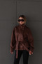 Stand-Up Collar Suede Jacket - 4
