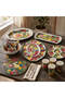 Nivara Melamine 28 cm 4-Piece Plate Set - 2