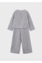 Girls' Knit Pants and Blouse Set - 2