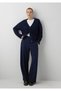 Striped Navy Blue Pants 1022762-91658 - 2