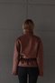 Stand-Up Collar Suede Jacket - 2