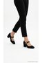 Urvex4652 Women's Heeled Shoes: Mary Janes with Buckle, Short Heel, Casual-Chic Style - 5