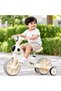 3-in-1 Kids Balance Bike & Toddler Tricycle with Music and Lights, Adjustable Saddle, Front Suspension, Single Speed, for Boys and Girls Ages 2–5 Years