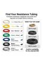 Professional Resistance Tubing, Natural Rubber Latex Exercise Tube for Strength Training, Stretching and Flexibility, Bulk Coil for Home, Gym and Physical Therapy Use. - 6
